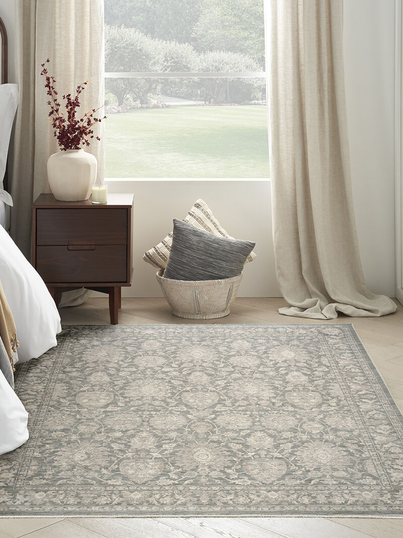Shadows SHW08 Sage/Ivory 5'3" x 7'3" Rug