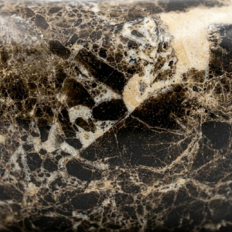 5" Chunky Bowl, Dark Emperador Marble image number 4