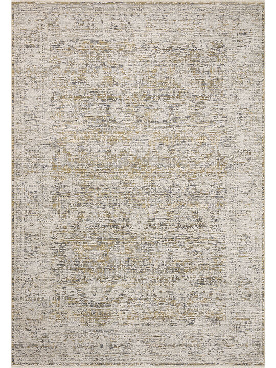Alie ALE05 Charcoal/Beige 18" x 18" Sample Rug