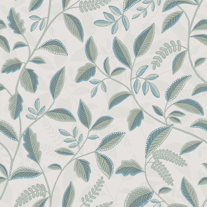 Tranquil Leafy Vine Wallpaper