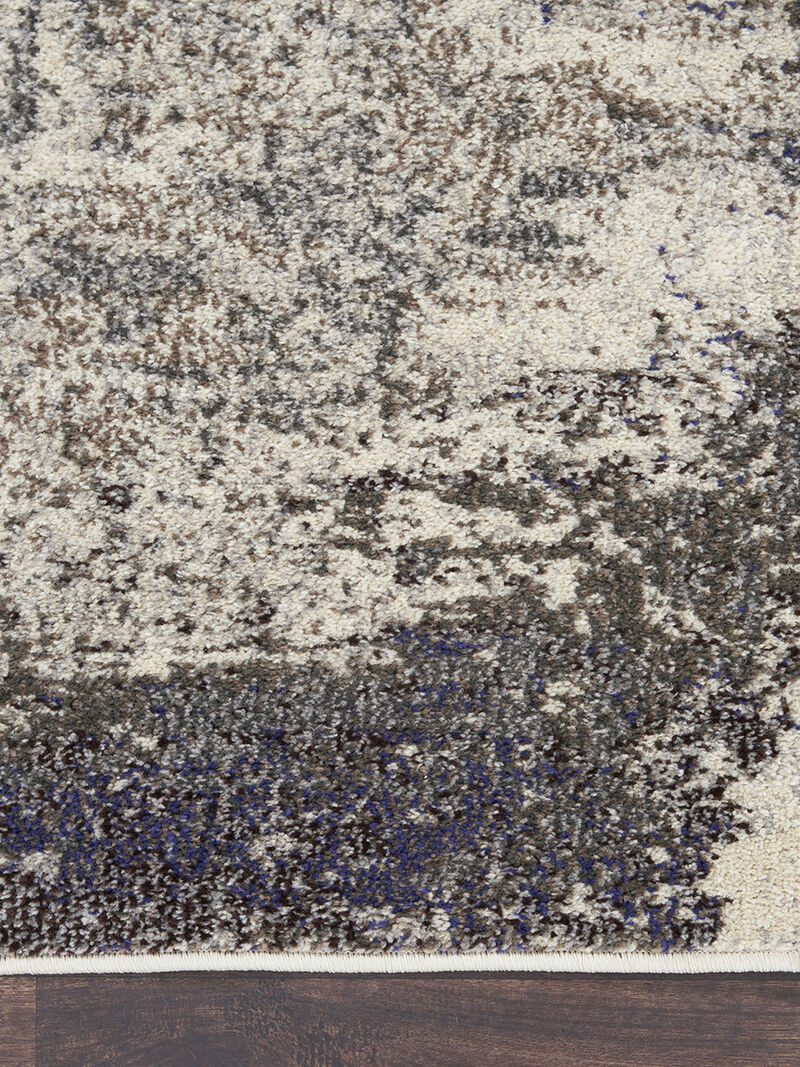 Celestial CES02 Ivory/Gray 3' x 5' Rug