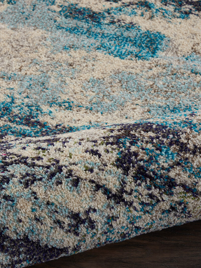 Celestial CES02 Ivory/Blue 10' x 14' Rug