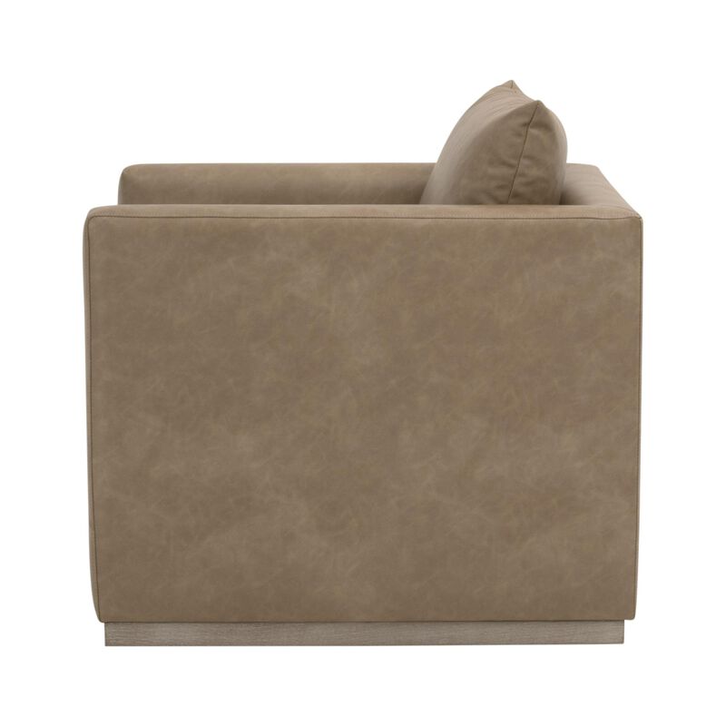 Siena Plinth Base Swivel Club Chair image number 2