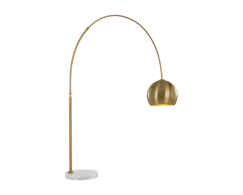 Vern Brass Floor Lamp