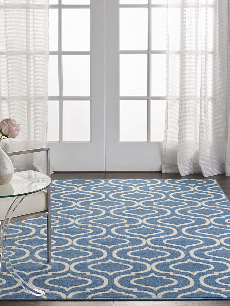 Jubilant JUB19 Blue 4' x 6' Rug