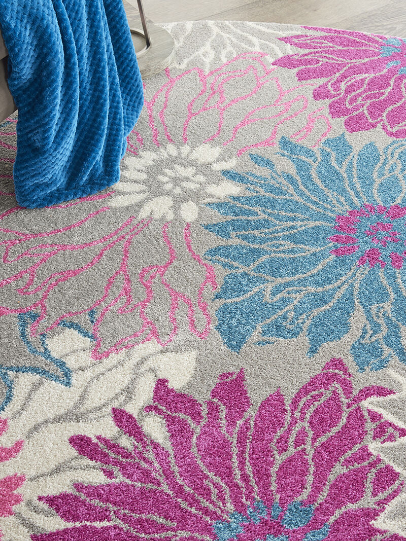 Passion PSN17 Gray 6'7" x 9'6" Rug image number 1