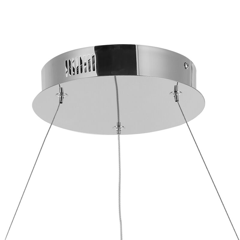Brice Modern Contemporary Iron Integrated LED Pendant