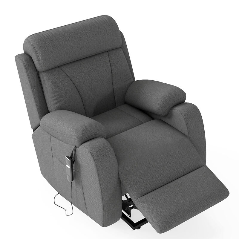 Power Lift Recliner, Electric Recliner Chairs with Remote Control, Side Pocket image number 4