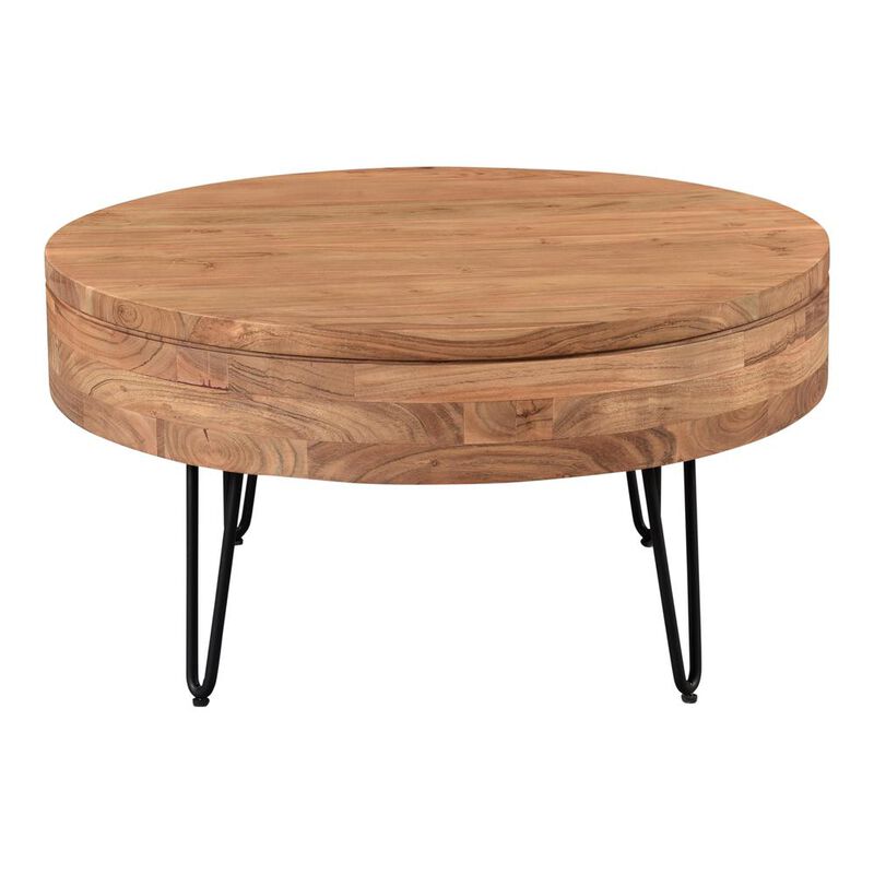 Moe's Home Collection Privado Storage Coffee Table Natural