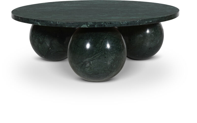 Meridian Furniture Spherical Green Forest Coffee Table