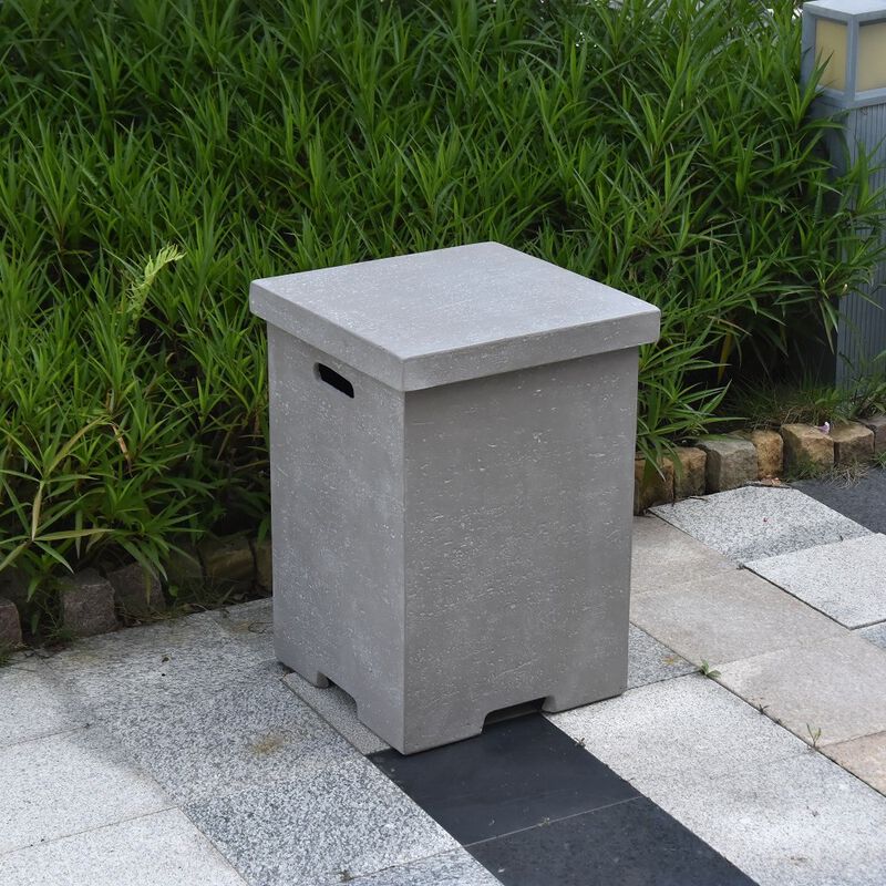 Elementi Light Grey Propane Tank Cover image number 2