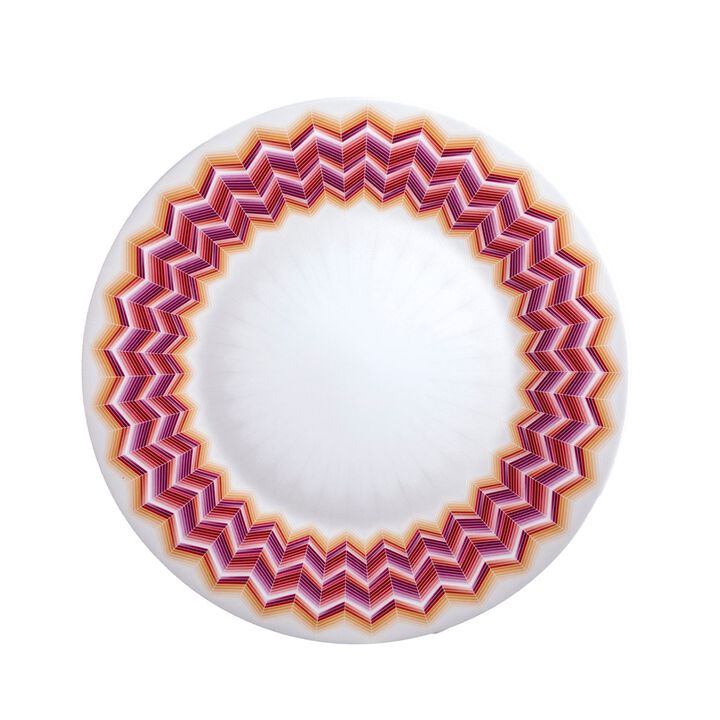Charger Plate ZIG ZAG JARRIS 156, diam. 12.6"