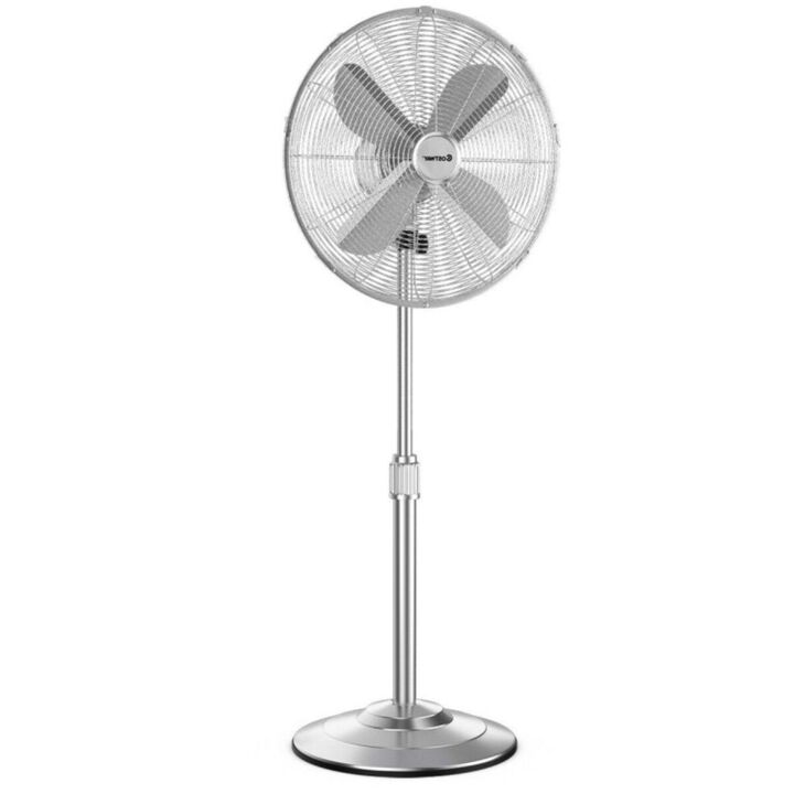 Metal Adjustable Oscillating Pedestal Fan