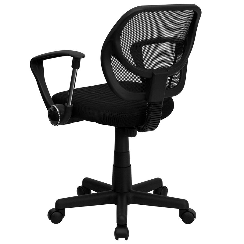 Neri Low Back   Mesh Swivel Task Office Chair with Arms image number 4