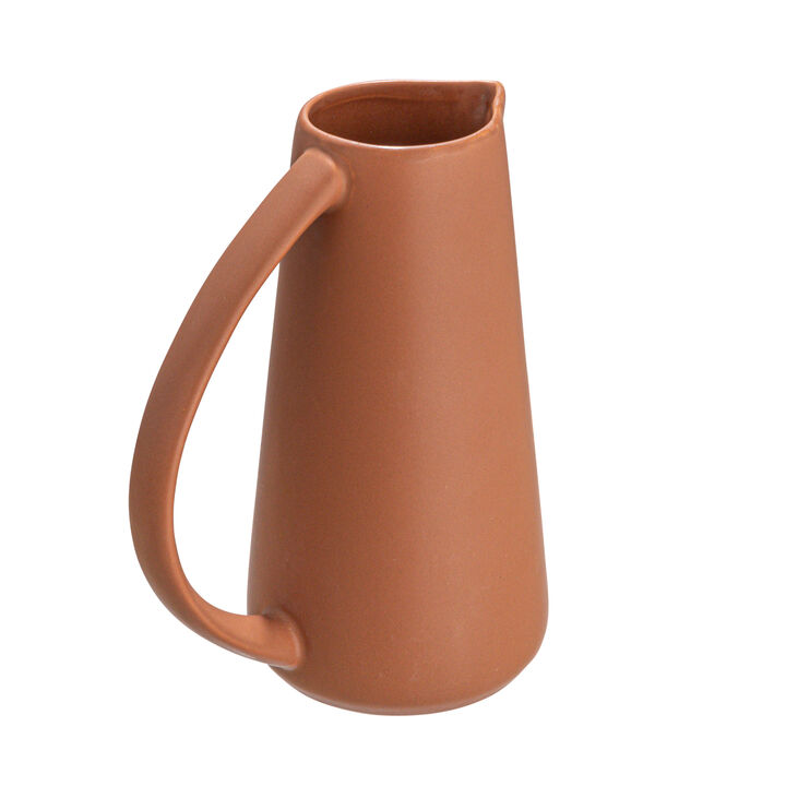 Modern Stoneware Pitcher