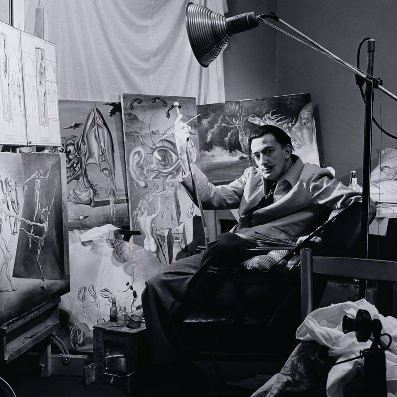 Salvador Dali In Studio I