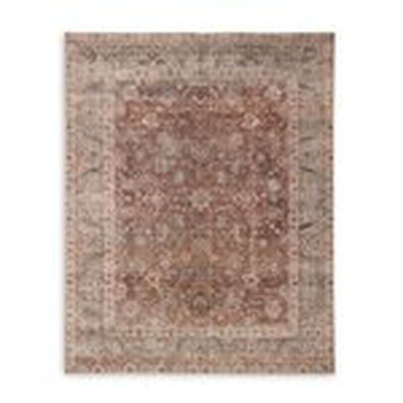 Zari Rust Rug image number 0