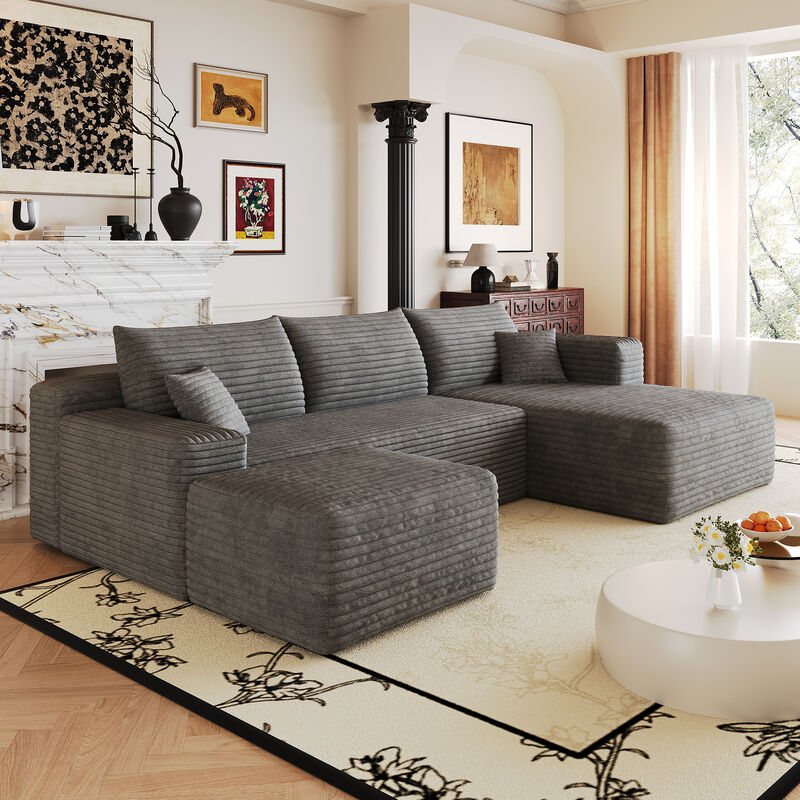 Jamzur Cloud Sectional Sofa image number 2