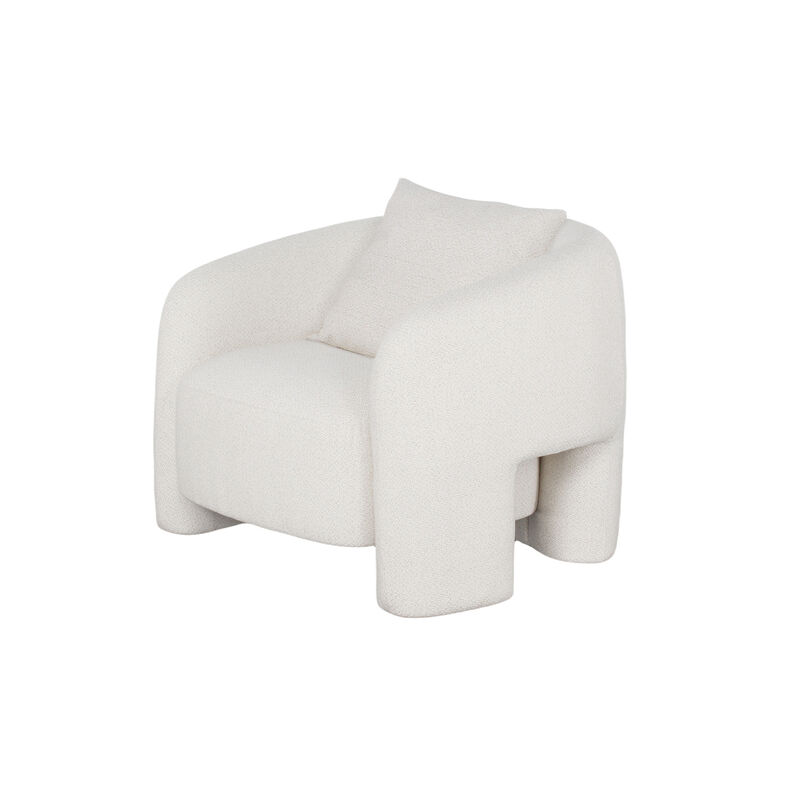 Sylvia Ivory Accent Chair
