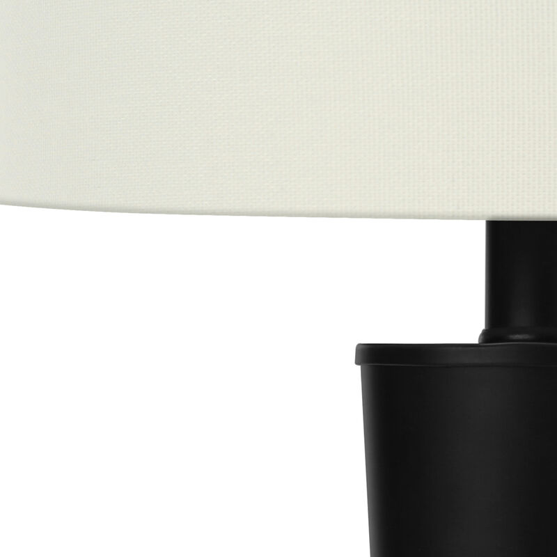 ELEMENT ACE Set of 2 Sleek Contemporary 24-Inch Height Table Lamps with Integrated USB Charging Port Perfect for Bedroom Living Room Office Side Table Bedside Illumination image number 3