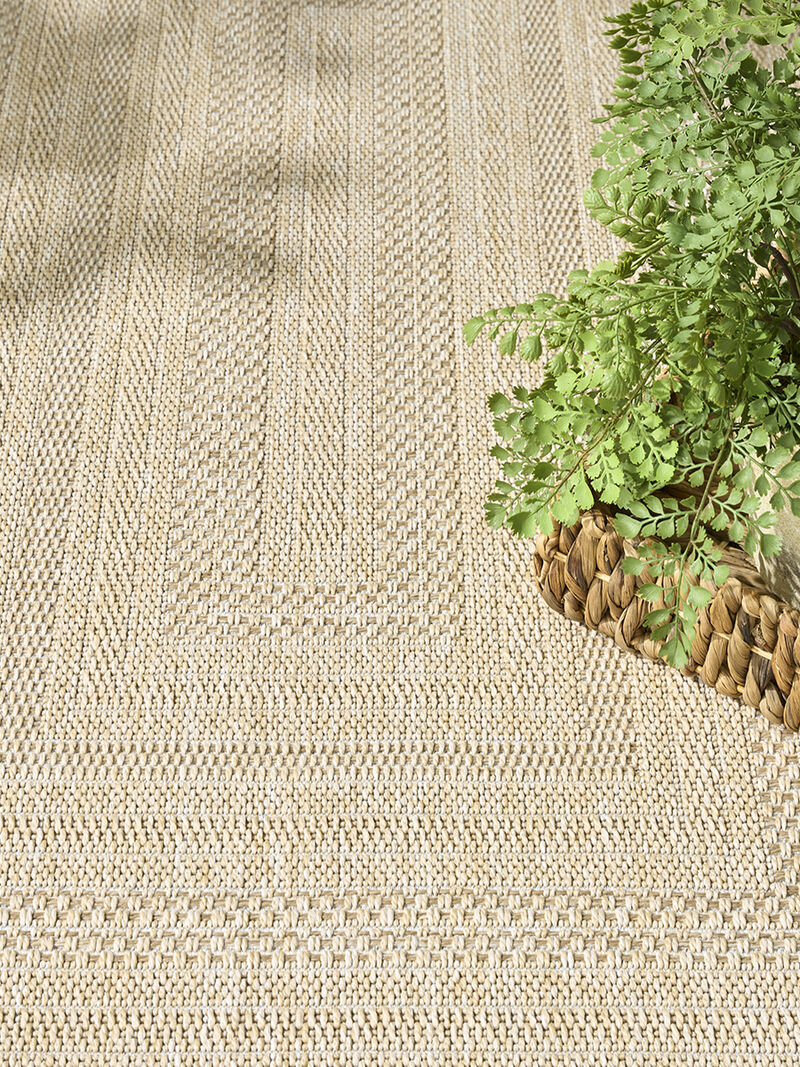 Tulum TLM04 Cream 6' x 9' Rug