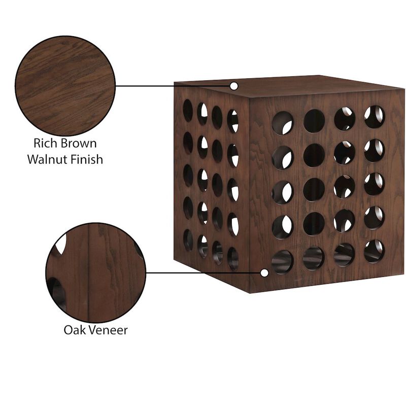 Meridian Furniture Kinsley Brown End Table