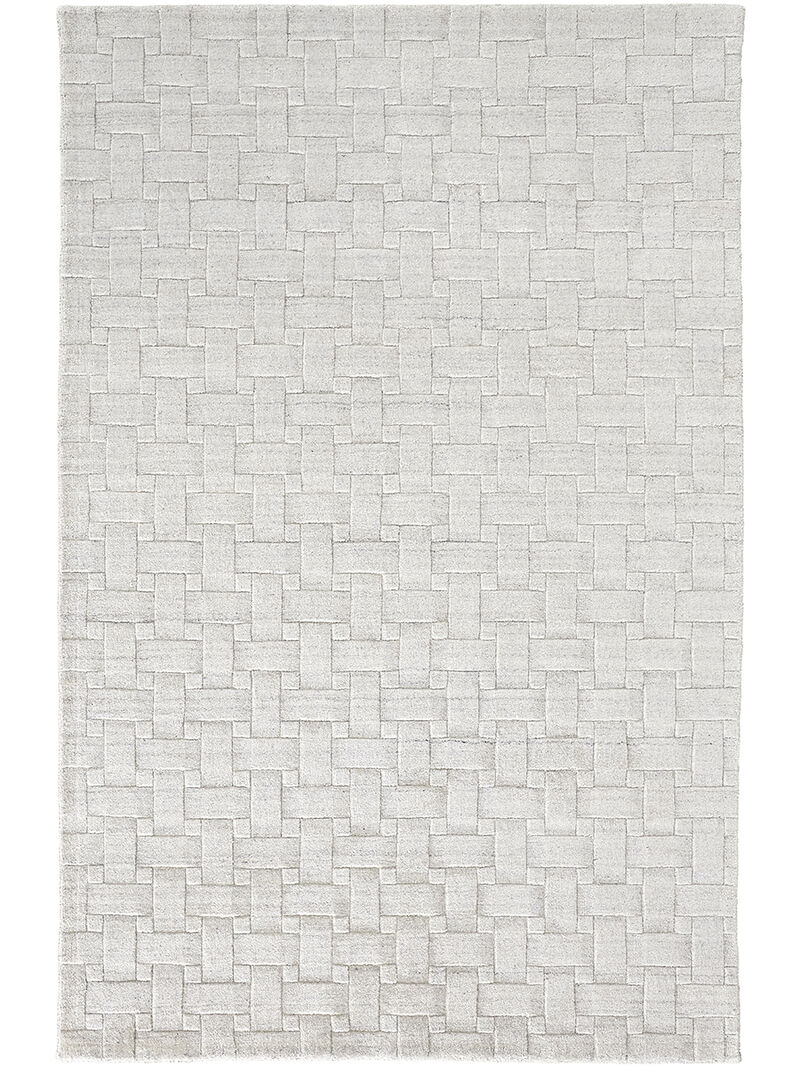 Redford 8669F White/Silver 9' x 12' Rug image number 1
