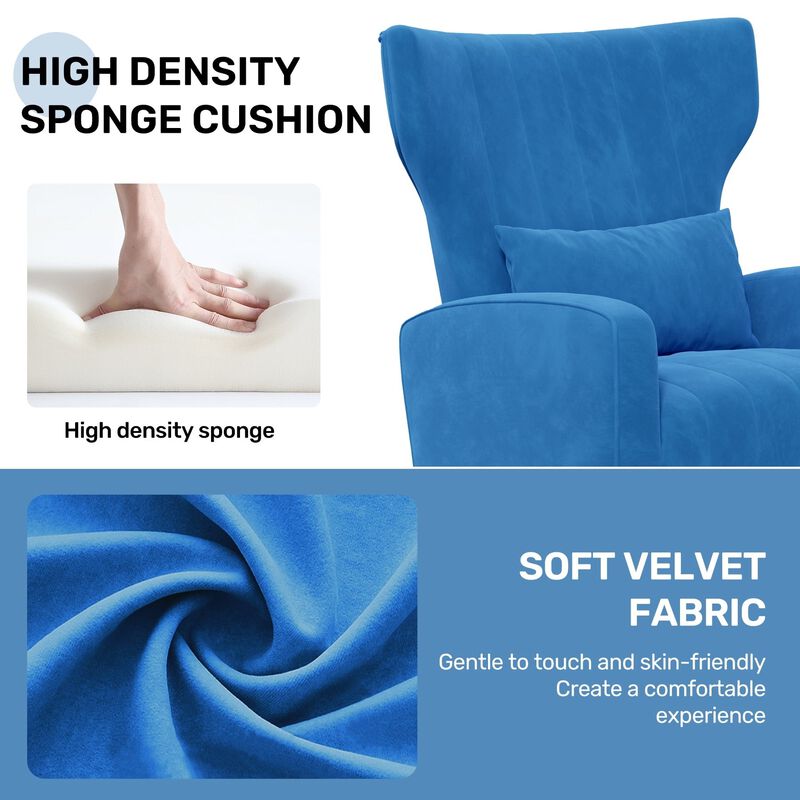 Modern Accent Chair Armchair for Living Room Bedroom Single Sofa Lounge Seating image number 5