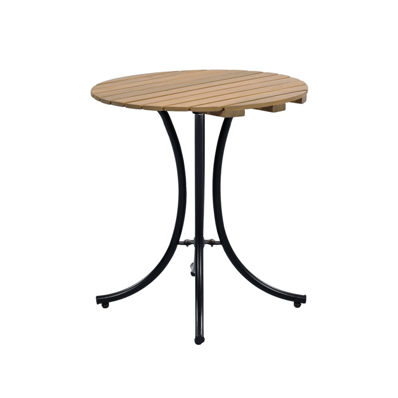 Merax 3 Pieces Wicker Outdoor Patio Furniture Set with Lounge Chair