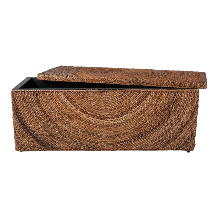 Woven Storage Bench