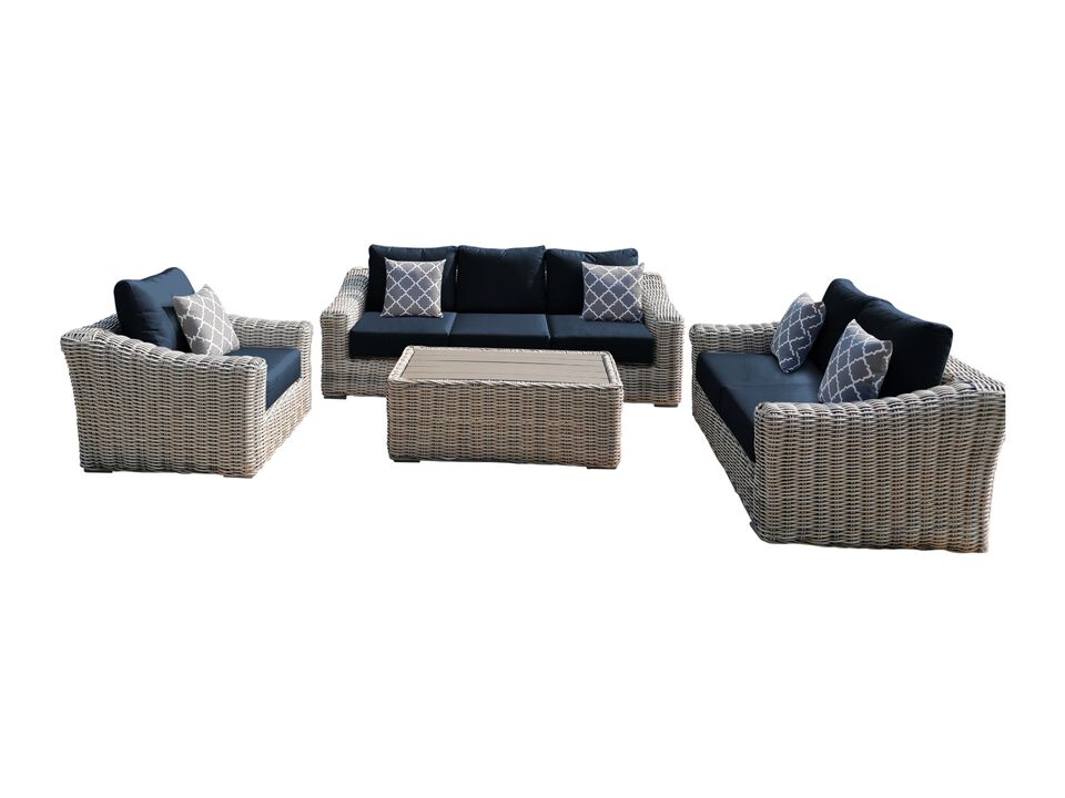 Teva Outdoor Patio Sectional Sofa Set