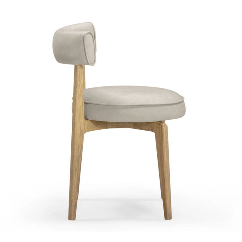 Nikita Performance Vegan Leather Dining Chair image number 3