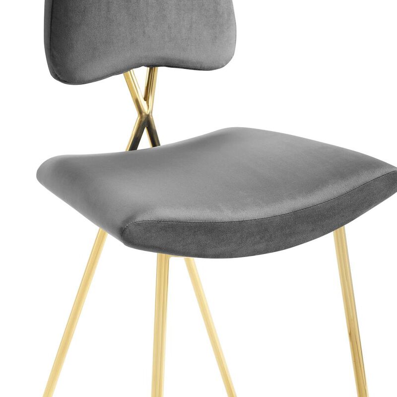 Ponder Performance Velvet Counter Stool image number 4