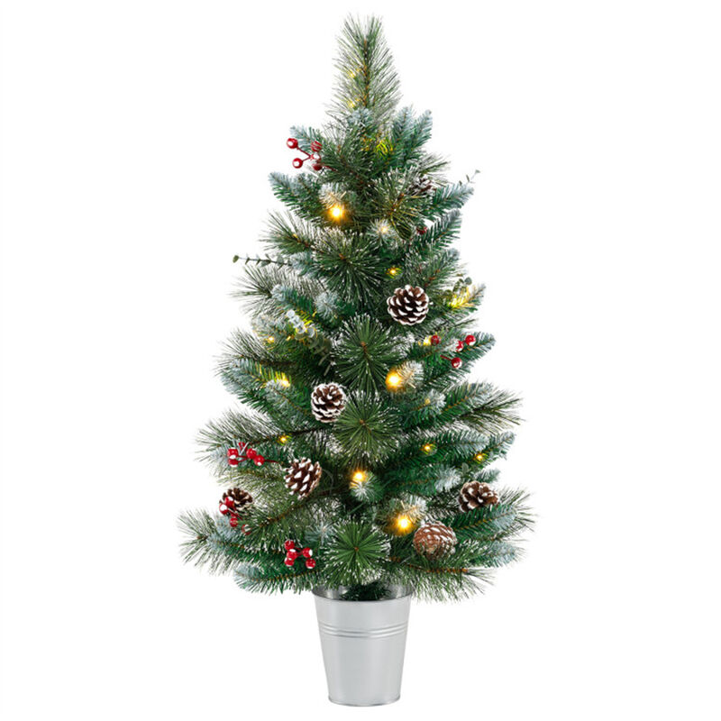 Battery-Operated Tabletop Holiday Decoration Festive & Portable Christmas Accent Piece image number 0
