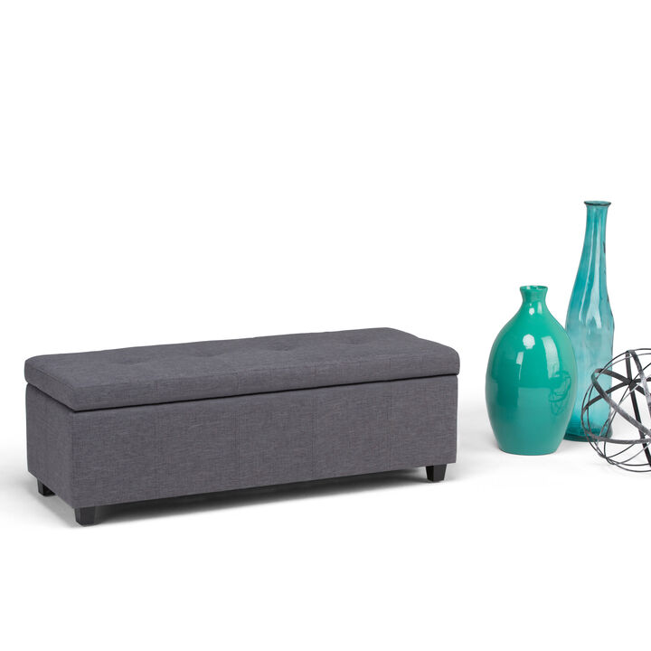 Simpli Home Castleford Storage Ottoman