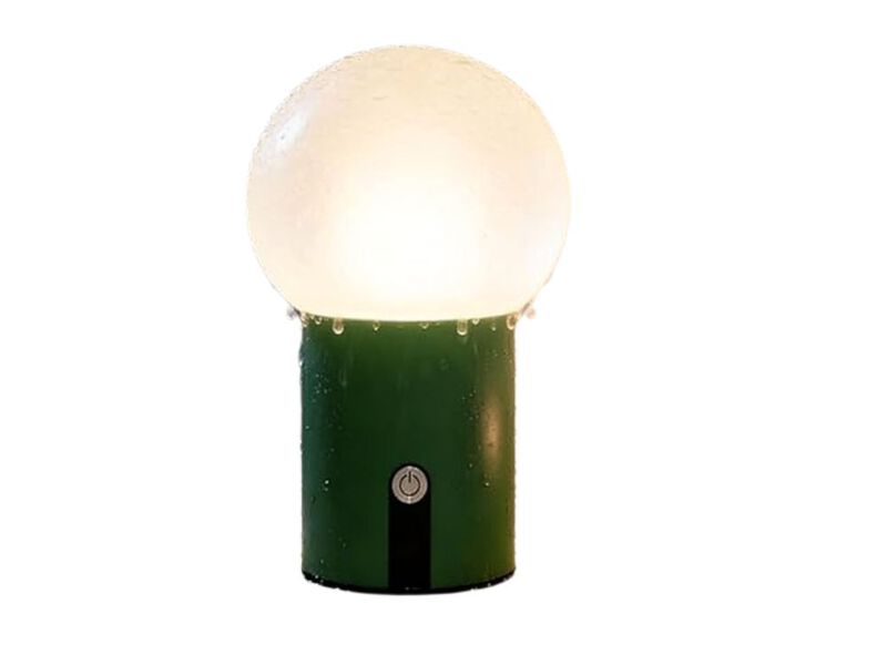 Rechargeable Cordless Dimmable Shower Lamp For Bedroom Bathroom Desk 4000mAh image number 0
