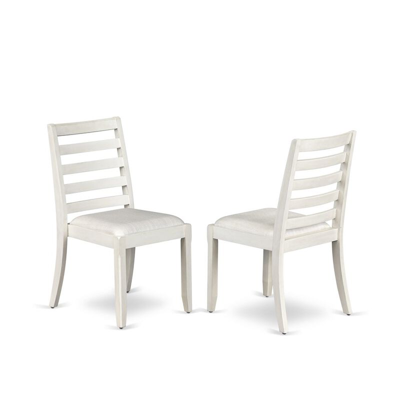 Dining Room Chair with Cream Linen Fabric