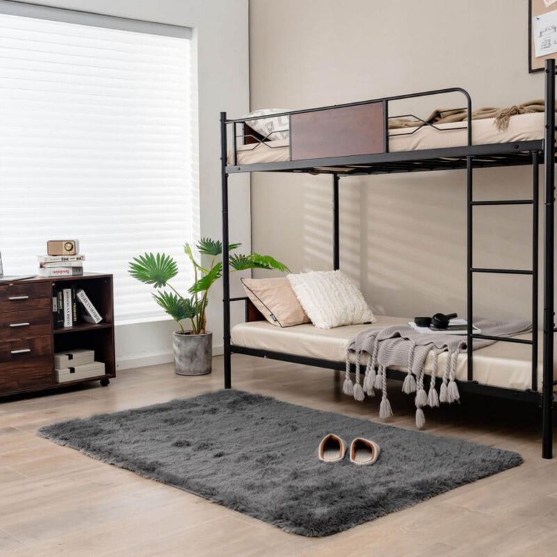 Hivvago Modern Fluffy Soft Shag Rug with Non-slip Grip Dots