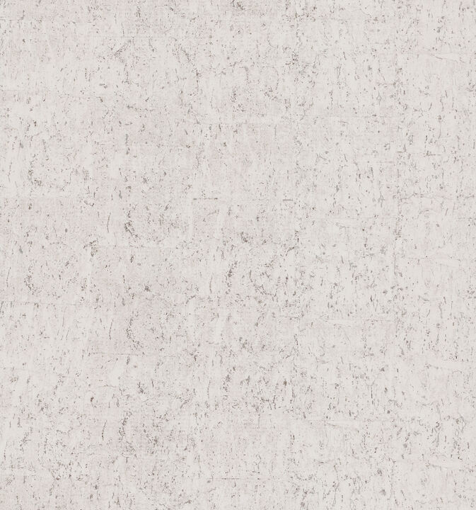 Cork Pale Grey & Silver Wallpaper