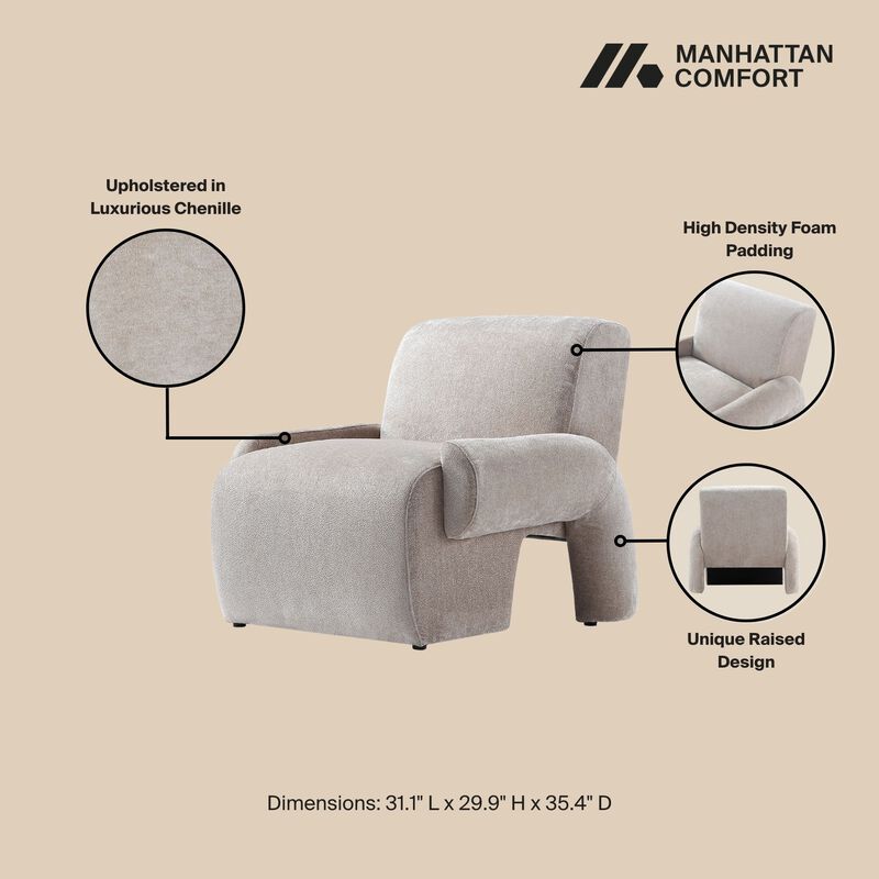 Verandah Beige XL Sofa and Accent Chair Set image number 2