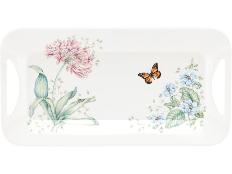 Lenox Butterfly Meadow Melamine Hors D'Oeuvres Tray