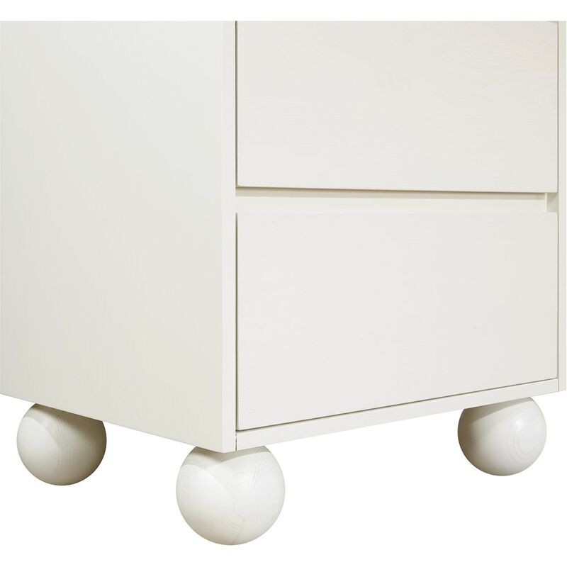 Meridian Furniture Kent Cream Night Stand