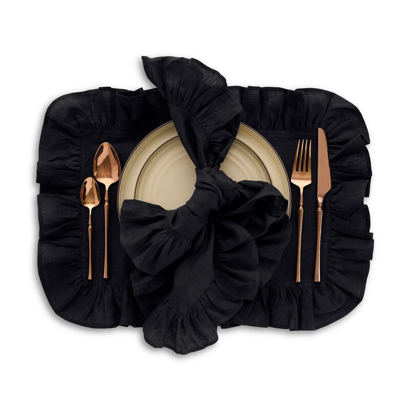 Linen Placemats - Gabrielle Ruffle image number 2