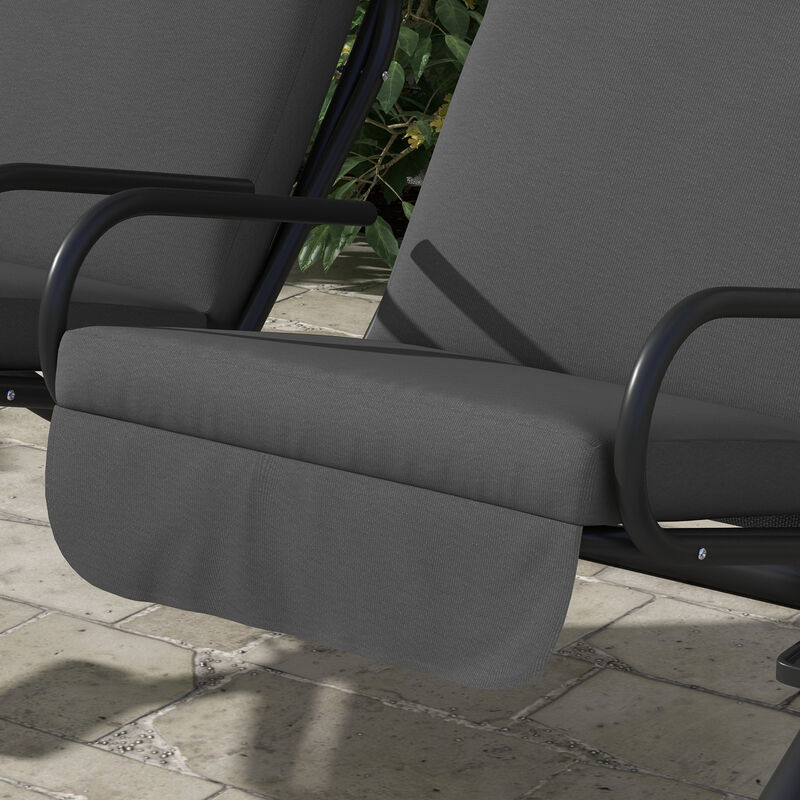 Hivvago Patio Swing Chair for Backyard and Garden image number 7