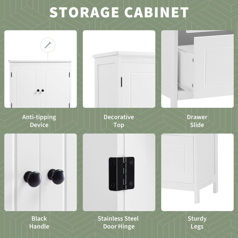 Sumfo Bathroom Storage Cabinet image number 4