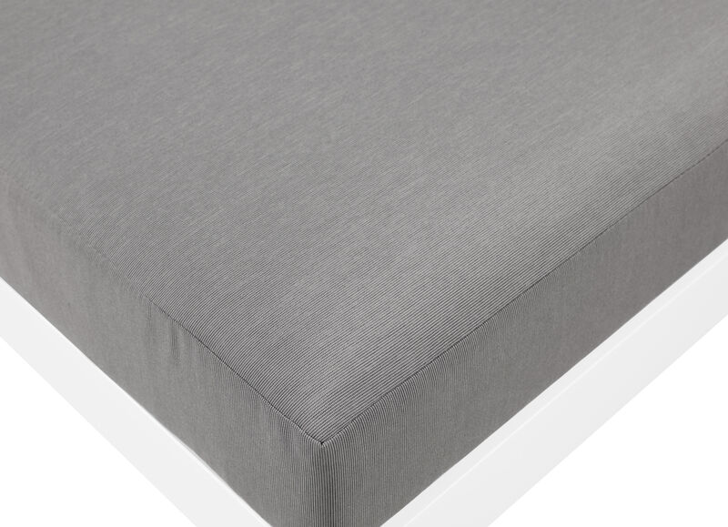 Meridian Furniture Nizuc Grey Water Resistant Fabric Outdoor Patio Modular Sectional image number 8