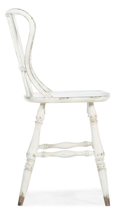 Ciao Bella Spindle Back Counter Stool in White
