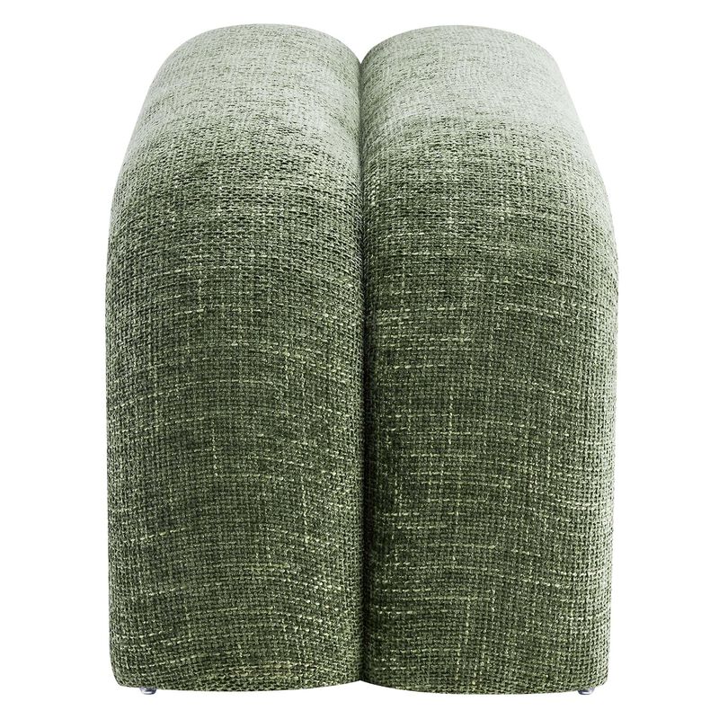 Modway EEI-6769-FRO Dax 50.5" Chenille Upholstered Accent Bench, Frost image number 6