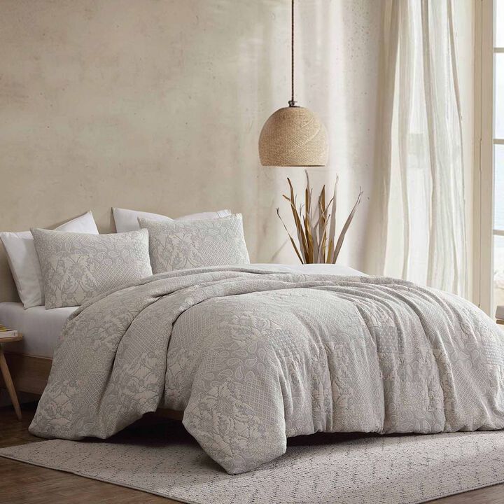 Patchwork Jacquard 4 pc King