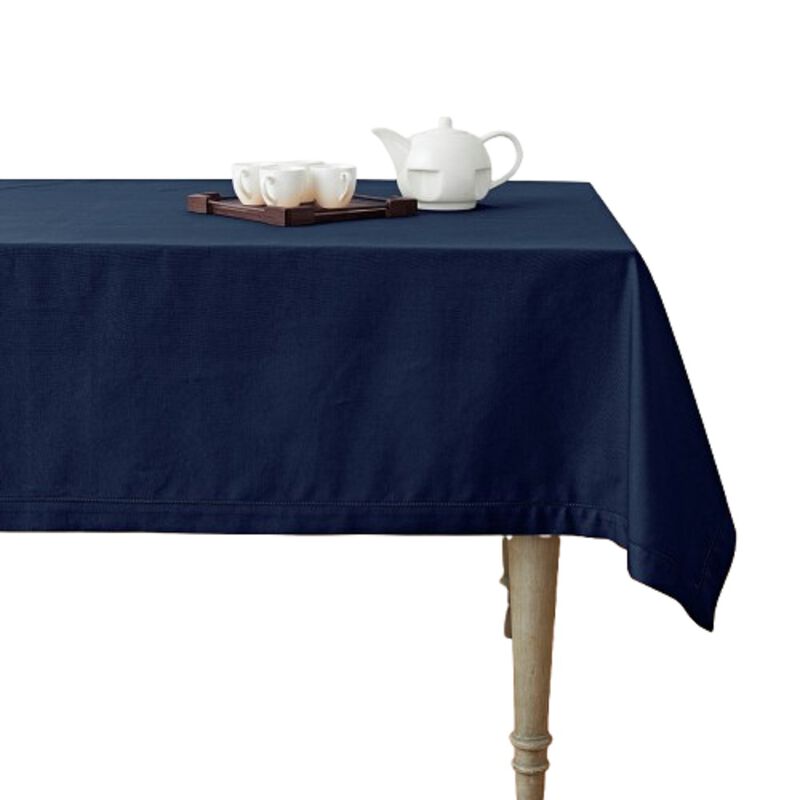 Cotton Linen Tablecloth - Cotton Linen Hemstitch